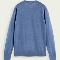 Scotch & Soda Organic Wool Sweater | Mars or Blue