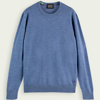 Scotch & Soda Organic Wool Sweater | Mars or Blue