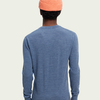 Scotch & Soda Organic Wool Sweater | Mars or Blue
