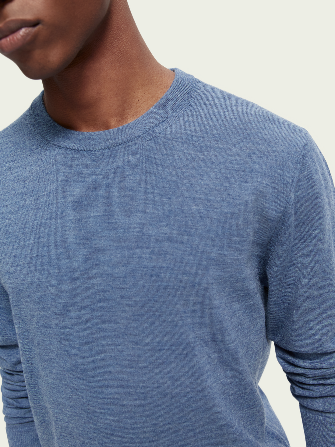 Scotch & Soda Organic Wool Sweater | Mars or Blue