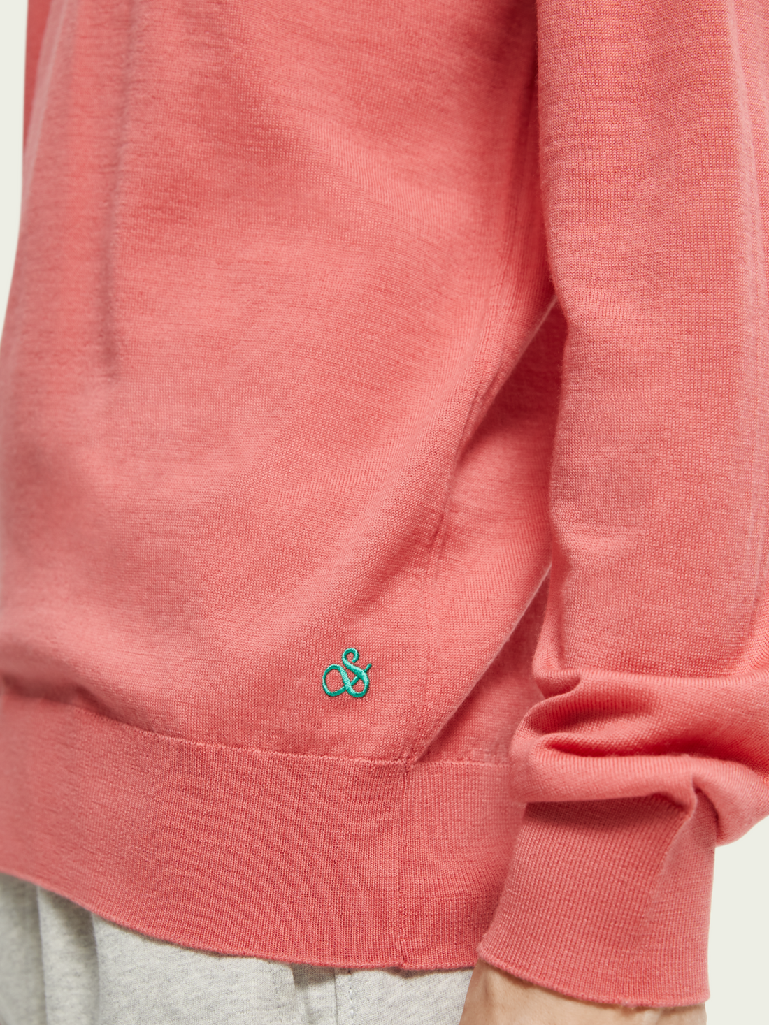 Scotch & Soda Organic Wool Sweater | Mars or Blue