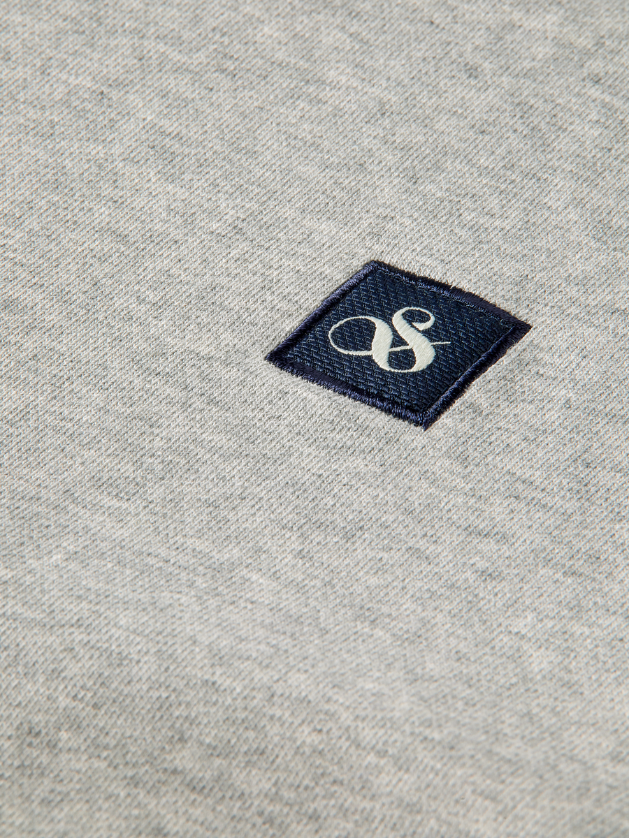 Scotch & Soda Essentials Crewneck | Grey