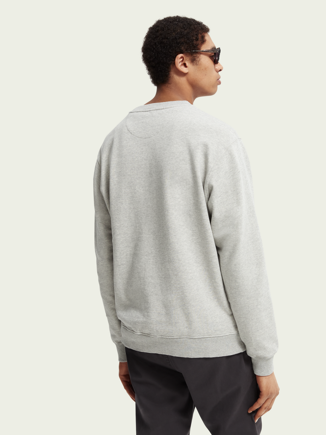 Scotch & Soda Essentials Crewneck | Grey