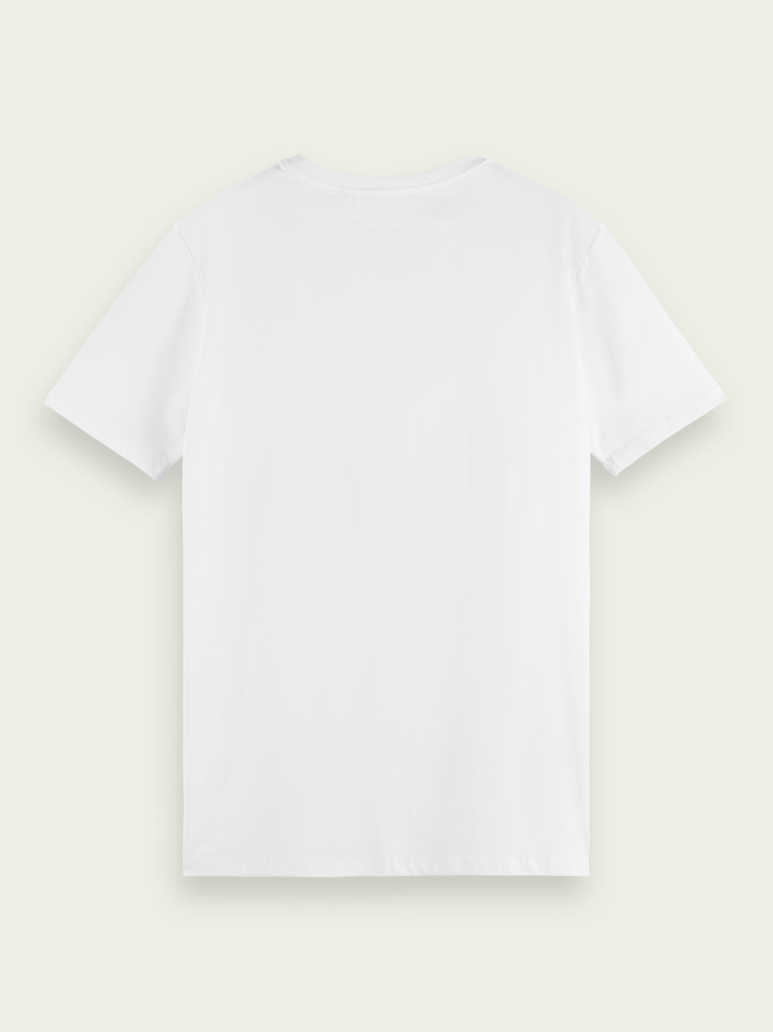 Scotch & Soda Classic Organic Cotton Tee | White